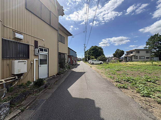 前面道路　8月6日