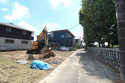 9月5日撮影　西側道路（北→南）
