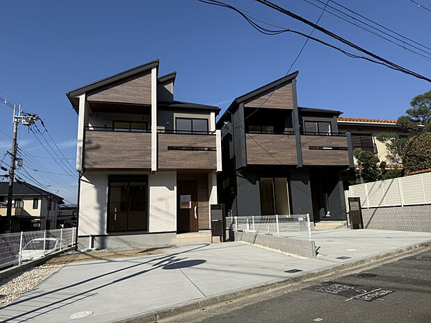 【現地写真】左(1)号棟、右(2)号棟2025.11.8撮影