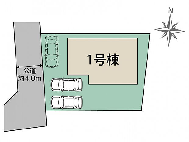 熊本市南区御幸笛田7丁目1棟 区画図