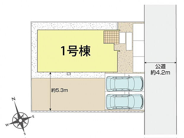 倉敷市川入1棟 区画図