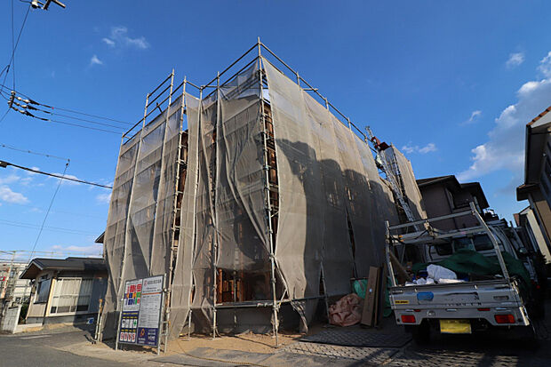 【上棟後写真】 安心の住宅性能評価W取得(設計・建設)