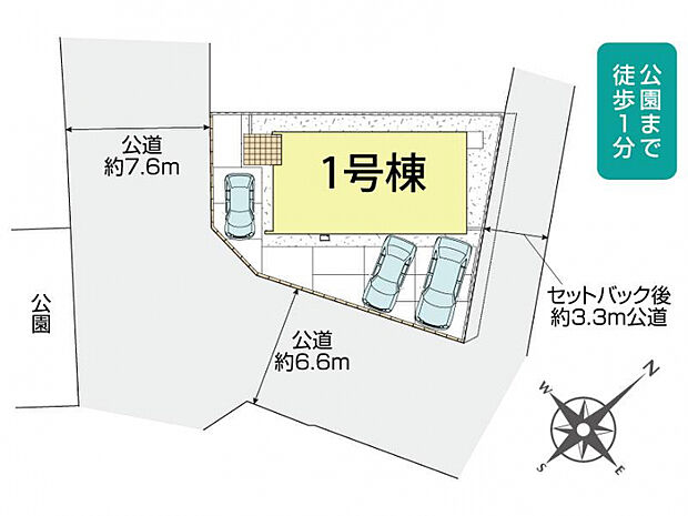 倉敷市茶屋町4期1棟 区画図