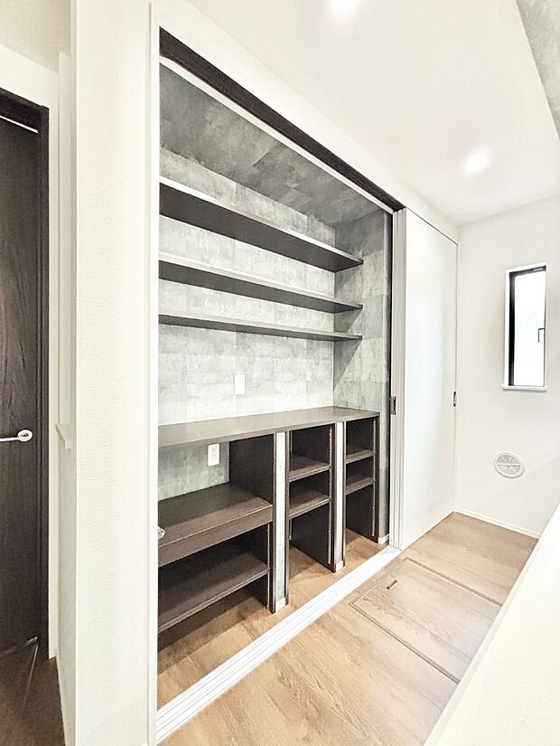 【収納】造作食器棚