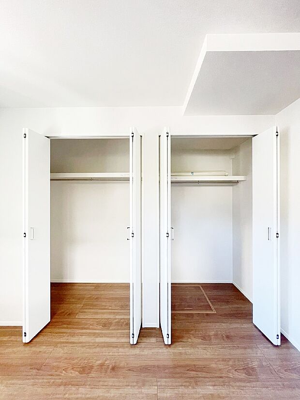 【収納】収納力あるクローゼット