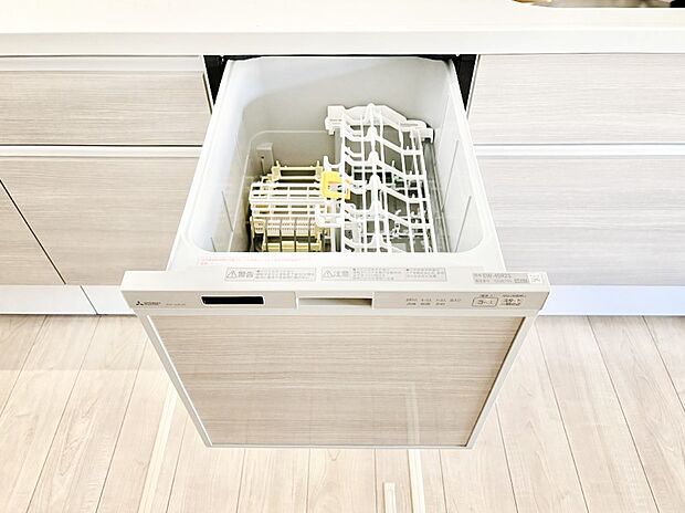 【食洗機】面倒なお片づけは食洗機にお任せ!家事の負担が減って、時間にも気持ちにもゆとりができます。