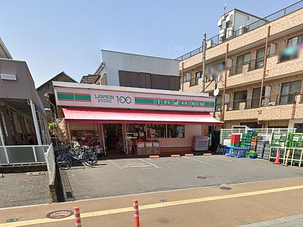 ローソンストア100 志木本町店（約100m・徒歩2分）