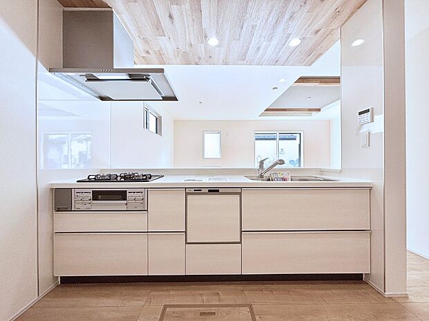 【キッチン】お料理を効率的に、楽しく!システムキッチン