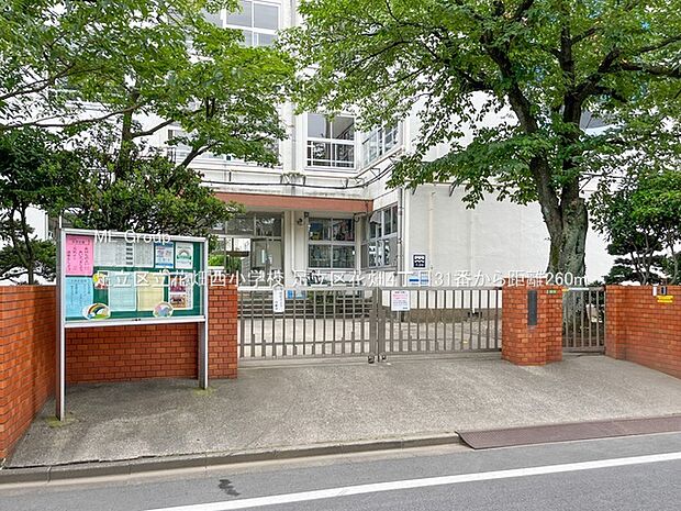 足立区立花畑西小学校（約260m・徒歩4分）