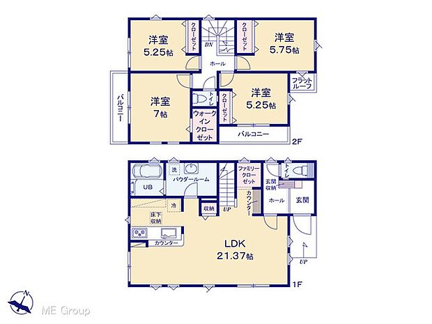 【4LDK】図面と異なる場合は現況を優先