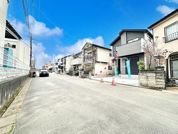 【前面道路含む現地写真】ここから始まる新生活を応援いたします