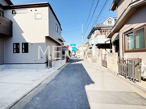 【前面道路含む現地写真】ここから始まる新生活を応援いたします