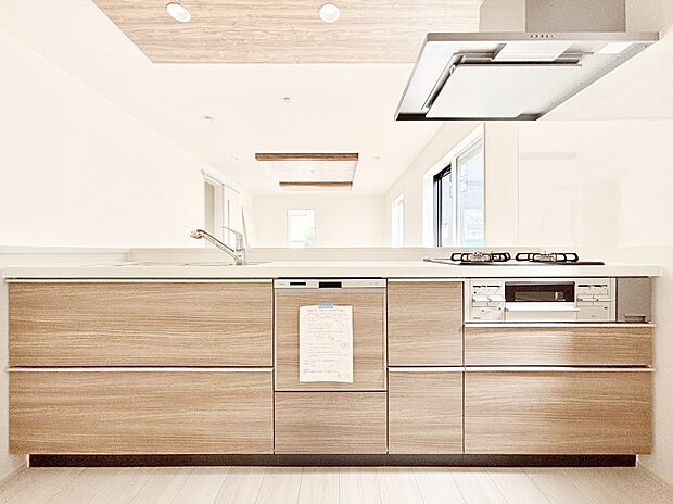 【キッチン】お料理を効率的に、楽しく！システムキッチン  