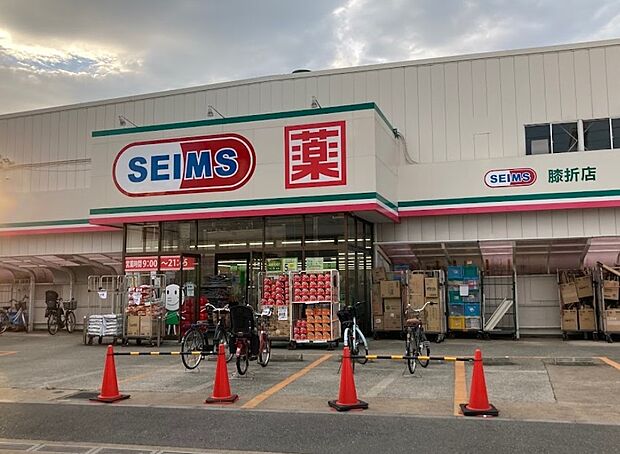 ドラッグセイムス 膝折店（約750m・徒歩10分）