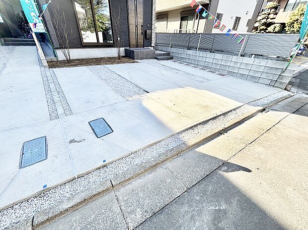 【駐車場】生活に欠かせない駐車スペース。