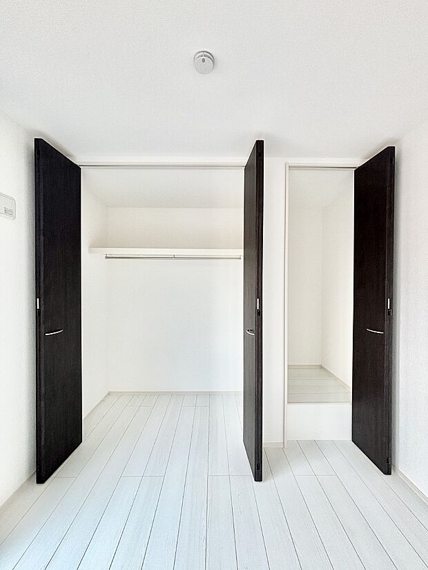 【収納】たっぷりの収納スペースで快適に暮らせそう