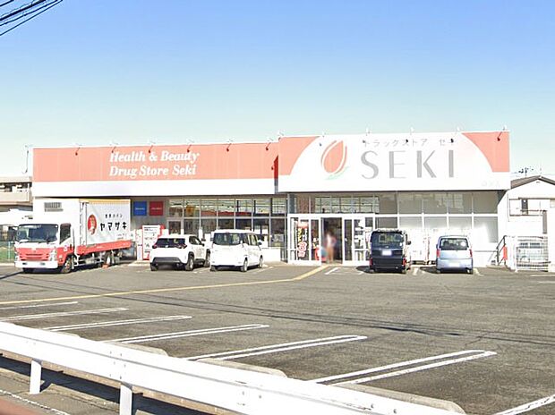 ドラッグストアセキ羽沢店(約700m)