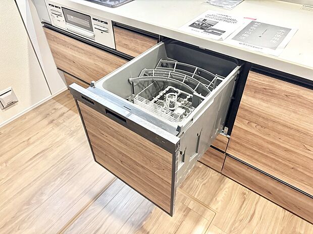 【食洗機】面倒なお片づけは食洗機にお任せ!家事の負担が減って、時間にも気持ちにもゆとりができます。