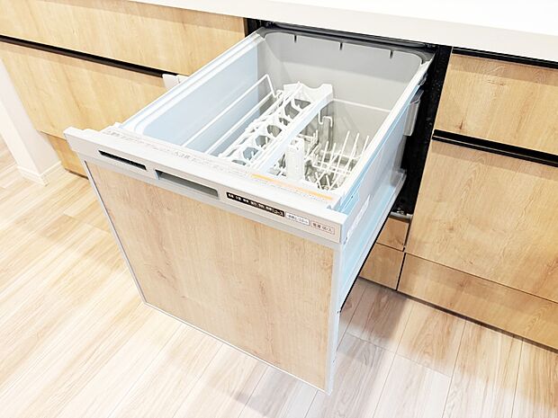 【食洗機】面倒なお片づけは食洗機にお任せ!家事の負担が減って、時間にも気持ちにもゆとりができます。