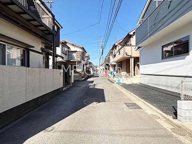 【前面道路含む現地写真】ここから始まる新生活を応援いたします