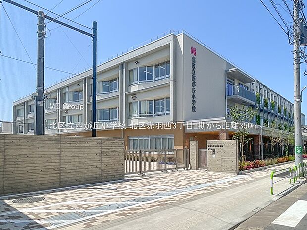 北区立西が丘小学校(約350m・徒歩5分)