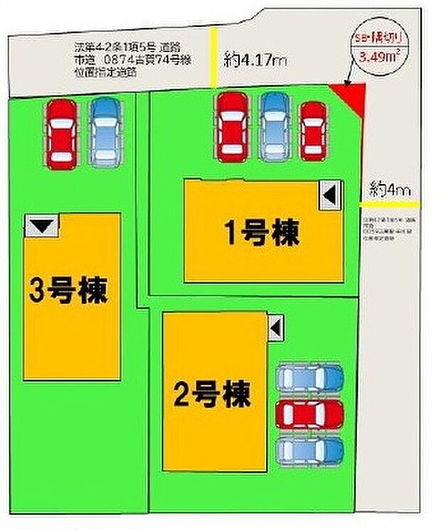 全体区画図です♪