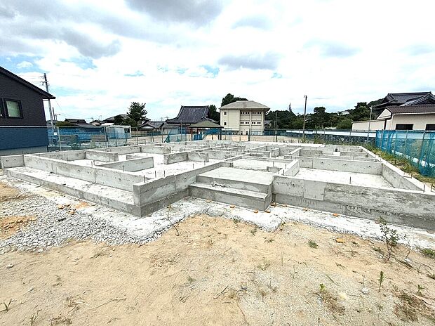 【1号棟】1号棟現地現況写真です♪