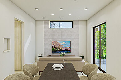 粟3-3 内観パース