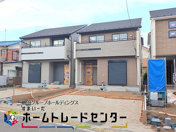 【現地外観写真】住宅性能評価で耐震等級３（最高等級）を取得！お客様を守る大切な住宅だからこそ、第三者の検査を受けて安心して住んでいただける住宅をご案内させて頂きます。その頑丈さを、ぜひ現地にてご体感くださいませ。