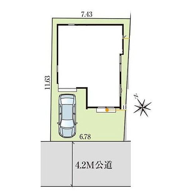 【全体区画図】東武東上線「新河岸」駅徒歩１２分の毎日の通勤通学に大変便利な好立地♪開放的な住環境の第一種低層住居専用地域。周辺は高さ制限が設けられているため、空が広く感じられます。落ち着きある街並みが広がります。