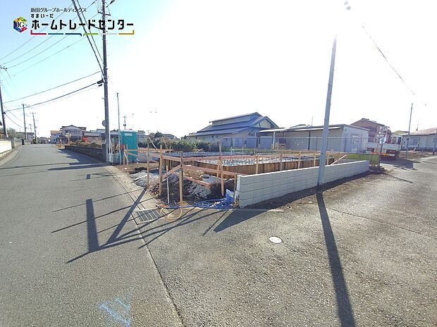 【現地外観写真】住宅性能評価で耐震等級3(最高等級)を取得!お客様を守る大切な住宅だからこそ、第三者の検査を受けて安心して住んでいただける住宅を建てております。その頑丈さを、ぜひ現地にてご体感くださいませ。