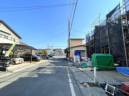 前面道路含む現地写真