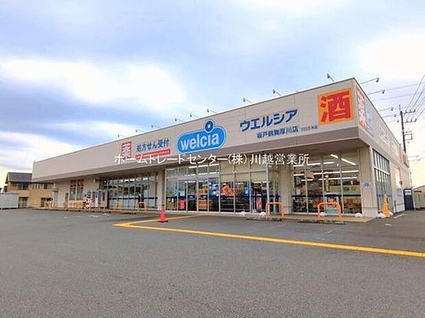 ウエルシア坂戸鶴舞厚川店（約870m）