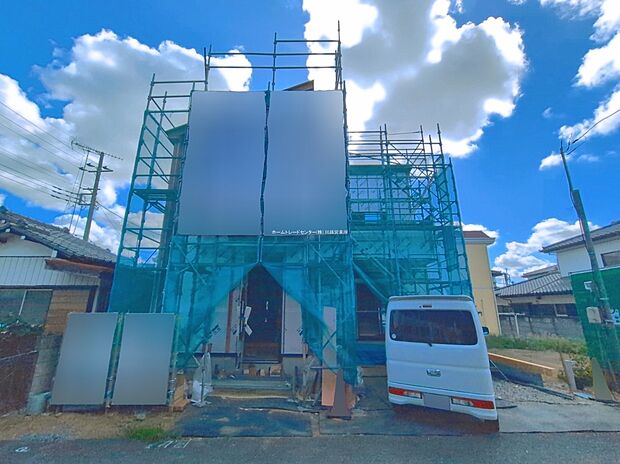 【現地外観写真】住宅性能評価で耐震等級3(最高等級)を取得!お客様を守る大切な住宅だからこそ、第三者の検査を受けて安心して住んでいただける住宅をご案内させて頂きます。その頑丈さを、ぜひ現地にてご体感くださいませ。