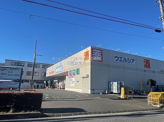 ウエルシア鶴ヶ島駅西口店(約594m)
