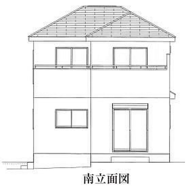 【完成予想図(外観)】住宅性能評価で耐震等級3(最高等級)を取得!お客様を守る大切な住宅だからこそ、第三者の検査を受けて快適にお住まいいただける住宅をご案内させていただきます。その頑丈さを、ぜひ現地にてご体感くださいませ。