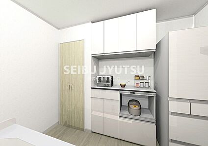 キッチン背面収納