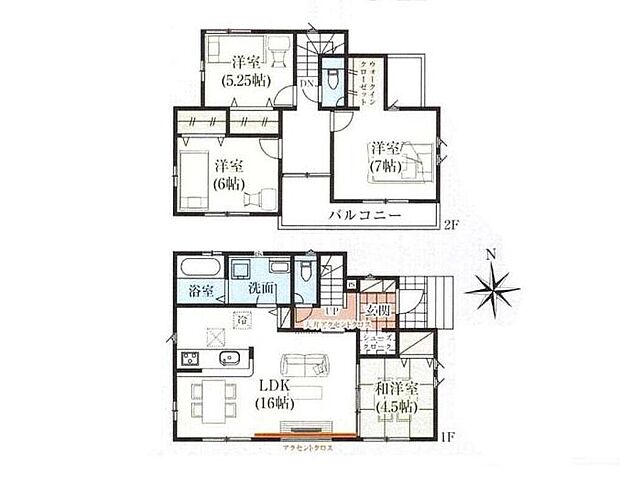 (2号棟)、価格4590万円、4LDK、土地面積167.72m2、建物面積99.36m2