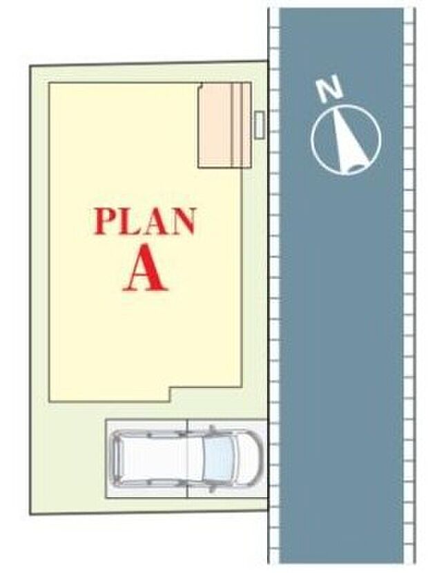 ≪区画図≫
コンビニ・ドラッグストア・スーパーなどが生活に欠かせない環境が揃う、利便性の良い立地♪