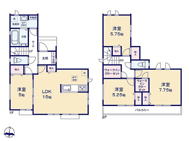(A号棟)、価格4090万円、4LDK+S、土地面積112.3m2、建物面積98.32m2