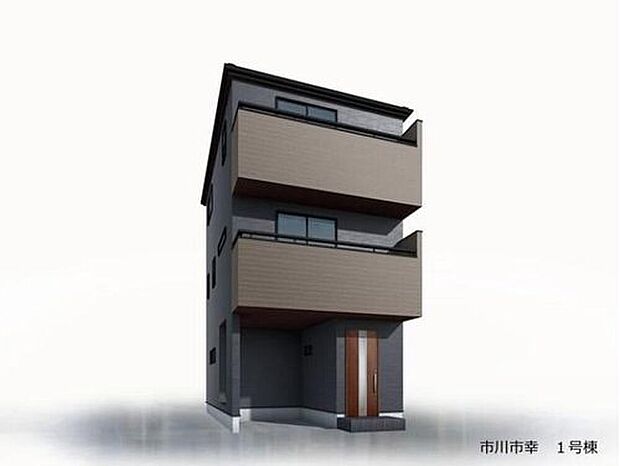 【1号棟】
これから徐々に家の骨組みが出来上がっていきます♪安心の住宅性能評価取得物件！住宅性能表示制度で6項目において最高等級を取得♪地震に強い家です◎