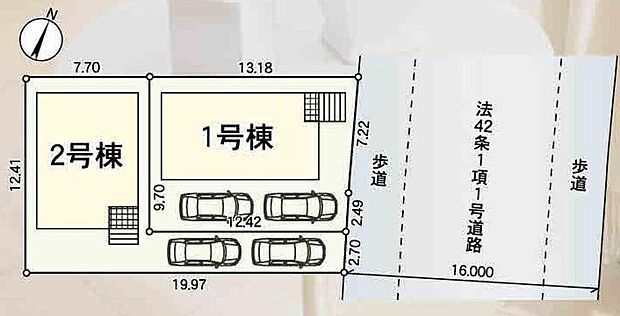 JR常磐緩行線「北小金」駅までバス7分「久保下」停歩3分!徒歩圏内にお買い物施設充実!住環境良好4LDK新築戸建♪