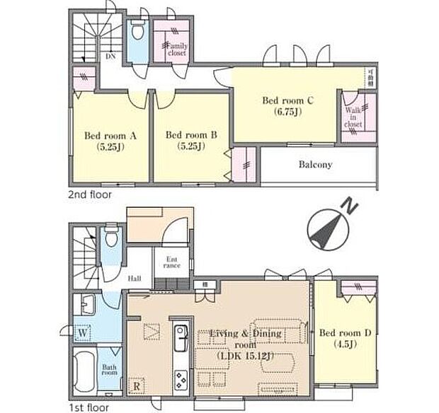 (A号棟)、価格3790万円、4LDK、土地面積102.69m2、建物面積92.11m2

