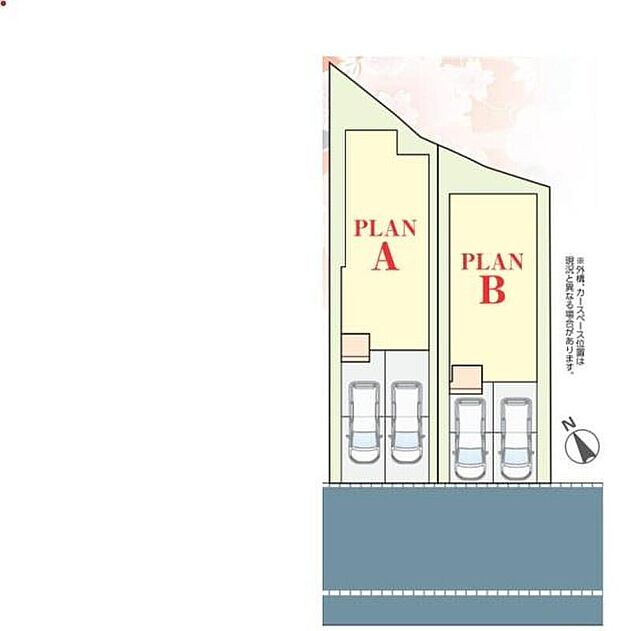 【全体区画図】３駅３路線利用可能な4LDK新築戸建♪