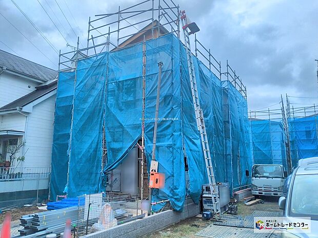 【【現地外観写真】※６号棟】これから徐々にお家が出来上がっていきます。同じものは2つとない「夢のマイホーム」との出会いが待っているかもしれません♪ぜひお問い合わせください！