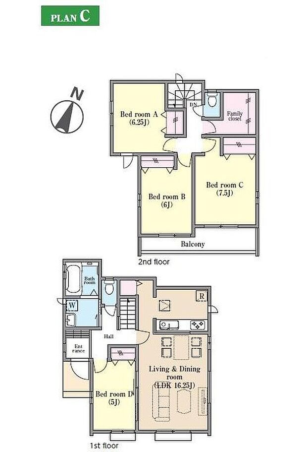 【4LDK】対面式キッチンですので、お食事の準備をしながらご家族との会話を楽しめます☆
