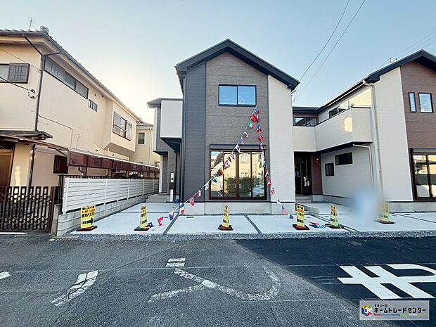 【 現地外観写真】【3号棟外観】資料送付・ご見学即対応！ご不明点等、スタッフがしっかりと説明させていただきますので、安心して現地をご覧ください♪