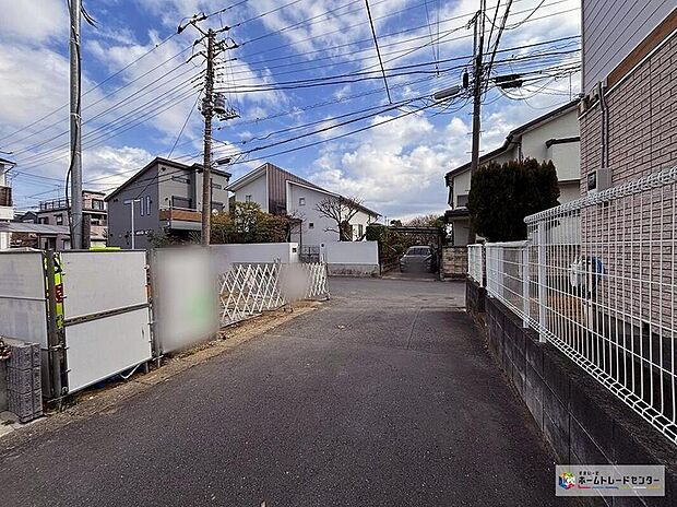 【前面道路含む現地写真】資料送付・ご見学即対応!ご不明点等、スタッフがしっかりと説明させていただきますので、安心して現地をご覧ください♪