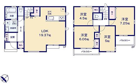 広々とした開放感あふれるリビングです。
ゆったり寛げる充分な広さがございますので、ご家族でインテリアのレイアウトを考えるのも楽しみになりそうです♪ 