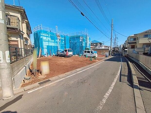 【前面道路含む現地写真】平日・お仕事帰りなど、いつでもご案内致します!お気軽にお問い合わせ下さい♪